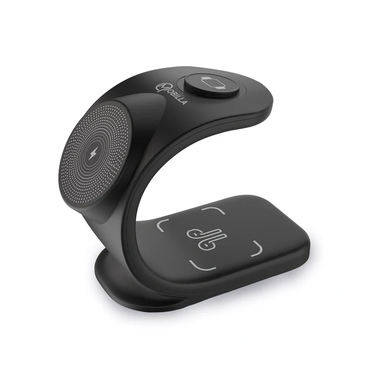 MCharge Maghub - 2: 3-in-1 Magnetic Wireless Charger With 23W Wireless Charging Output - Image 6